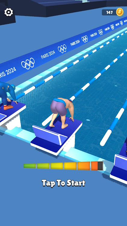 #2. Swim Champ (Android) By: Funrado