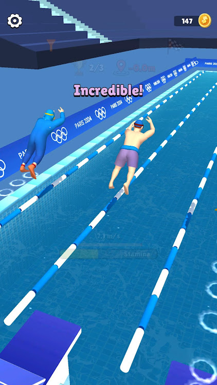 #3. Swim Champ (Android) By: Funrado