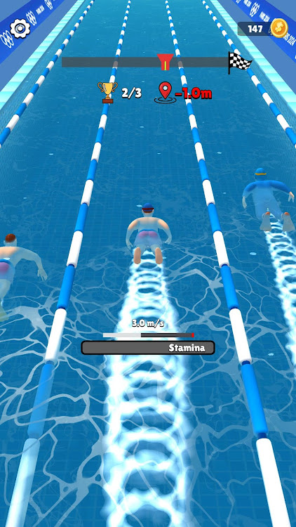 #6. Swim Champ (Android) By: Funrado