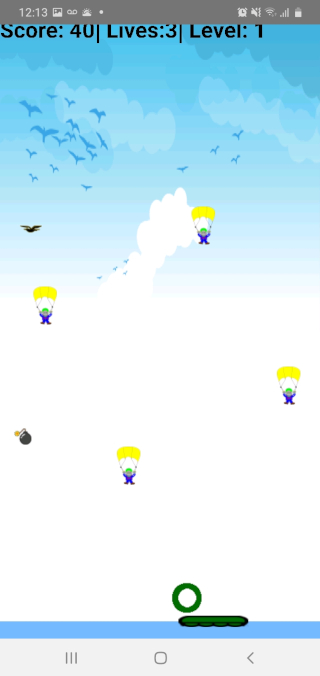 #6. paratroopers (Android) By: Liran Raz