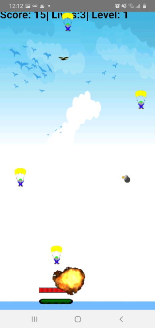 #5. paratroopers (Android) By: Liran Raz