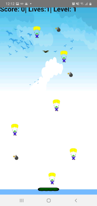 #4. paratroopers (Android) By: Liran Raz