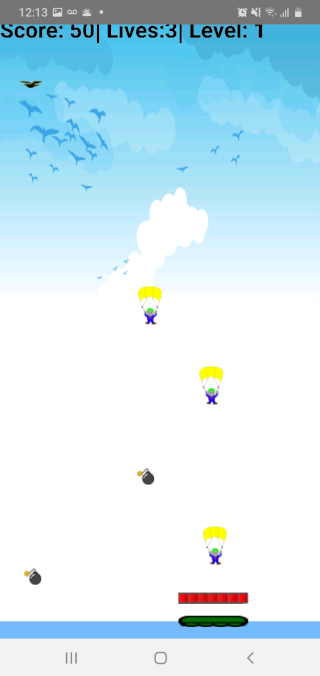 #7. paratroopers (Android) By: Liran Raz