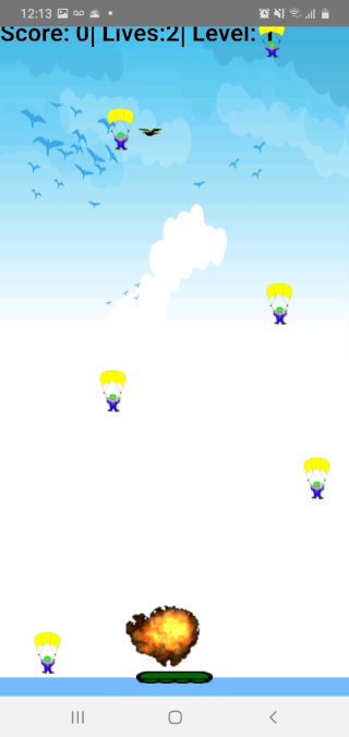 #8. paratroopers (Android) By: Liran Raz