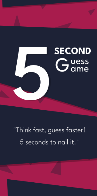 #7. Five Second Guess Game (Android) By: LazyTrunk