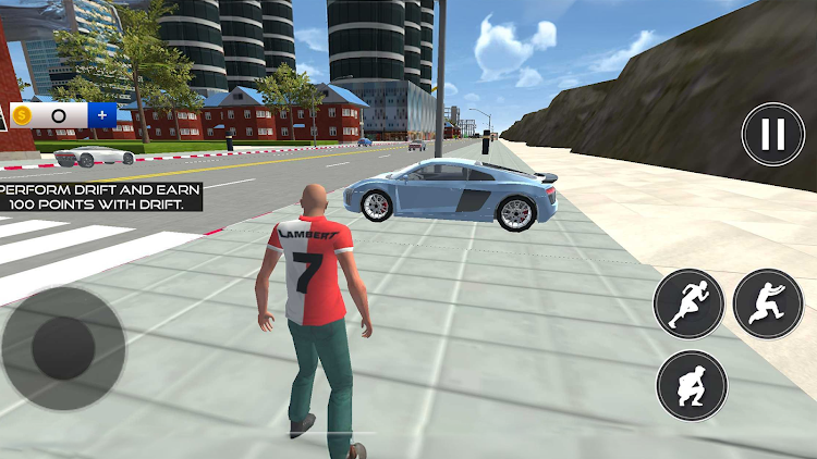 #5. Real Car Driving Drifting Game (Android) By: Dreamland Games Studios