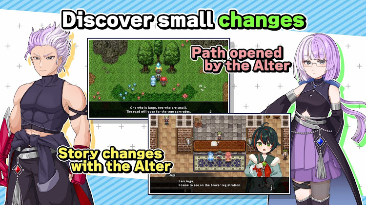 #3. [Premium] RPG Alter Age (Android) By: KEMCO