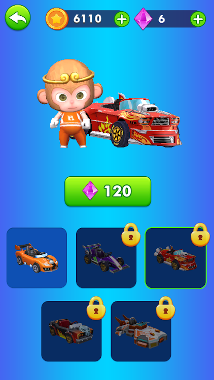 #8. Car Kart Racing (Android) By: GjangHa