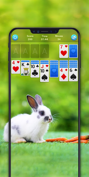 #5. Solitaire (Android) By: Flyfox Games