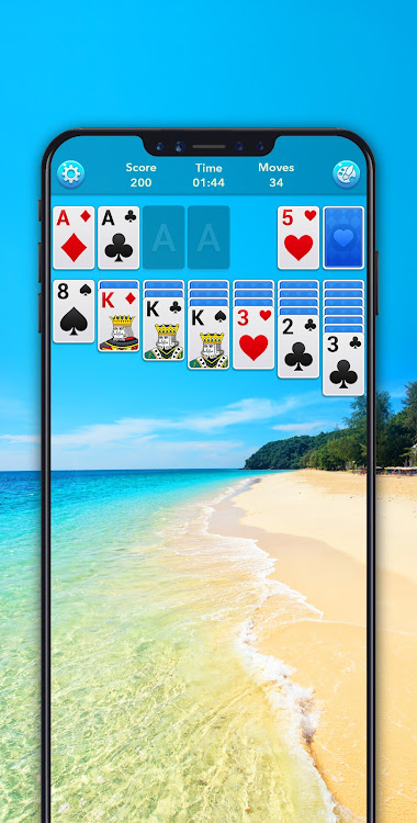 #8. Solitaire (Android) By: Flyfox Games