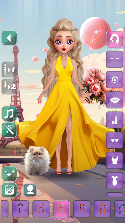 #4. Victoria Paper Dress Up (Android) By: VictoriaPaper