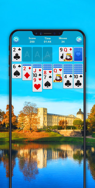 #6. Solitaire (Android) By: Flyfox Games