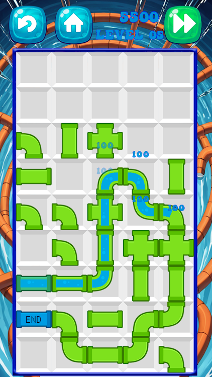 #7. pipe dreams mania (Android) By: Retro arcade