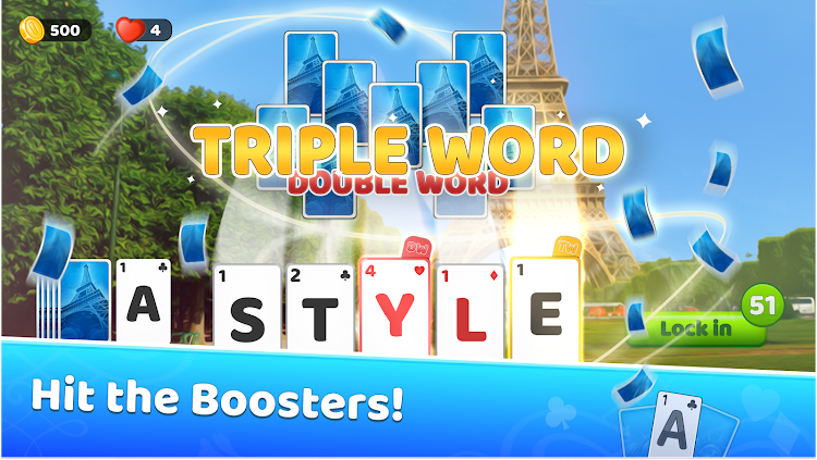 #3. Word Solitaire: Cards & Puzzle (Android) By: Qiiwi Games AB