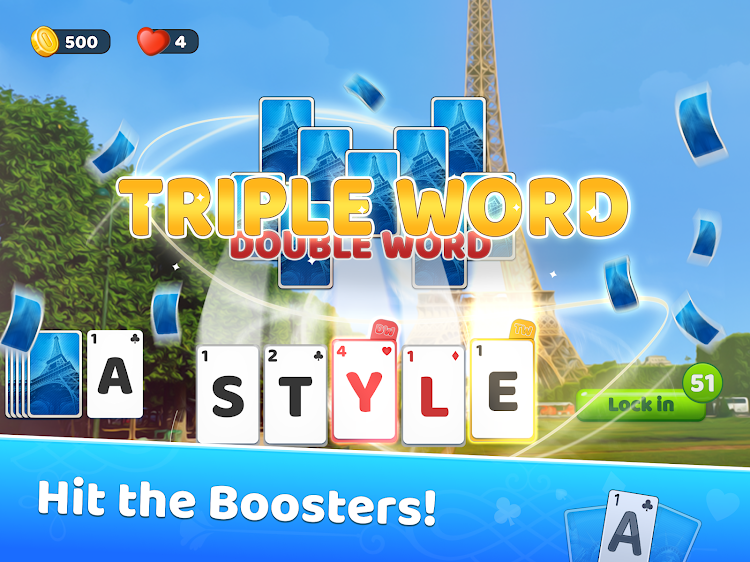 #9. Word Solitaire: Cards & Puzzle (Android) By: Qiiwi Games AB