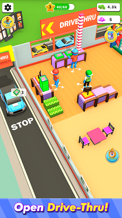 #5. Cake Ready: Idle Bakery Tycoon (Android) By: Fun Drive Games