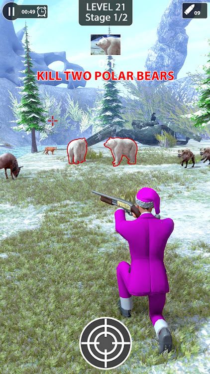 #8. Animal Shooting: Jungle Hunter (Android) By: Frenzy Games Studio