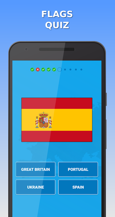 #3. Country Quiz (Android) By: Telum Apps