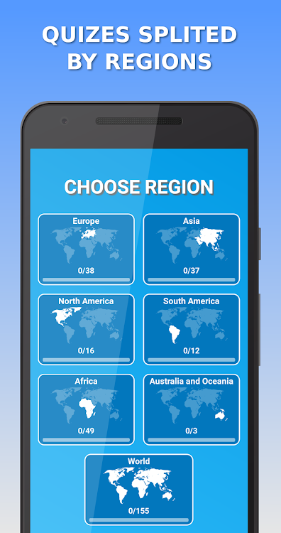 #6. Country Quiz (Android) By: Telum Apps