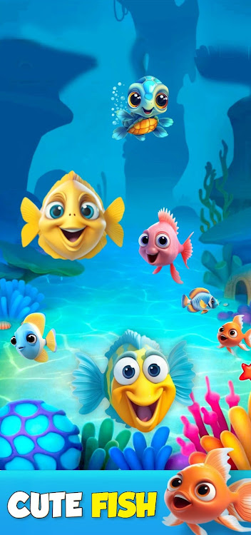 #4. Oceanic Merge 3 Puzzle (Android) By: Cool and Fun Games Ltd