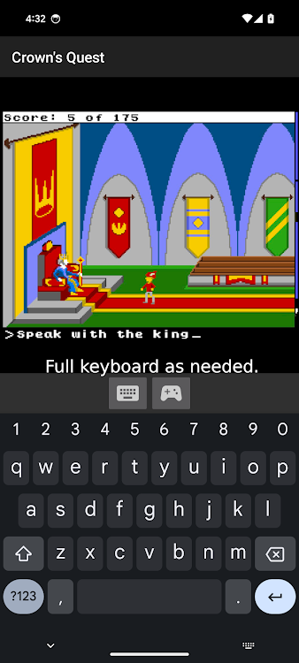 #8. Crown's Quest (Android) By: UserLAnd Technologies