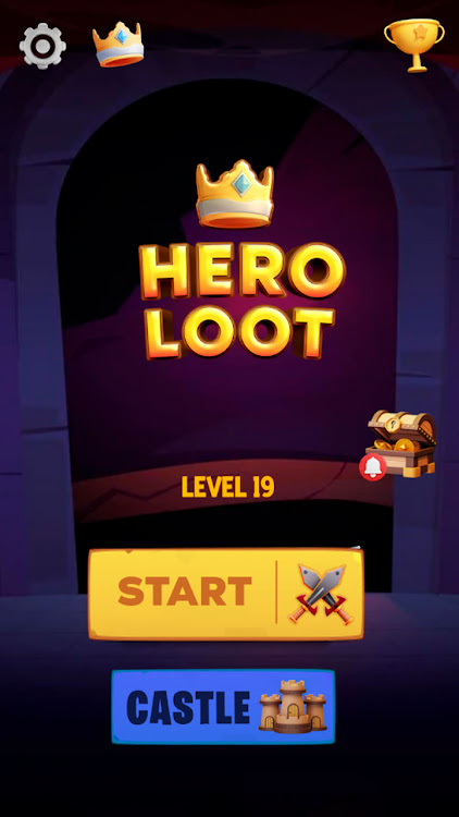 #5. Hero Loot Game Pin Pull Rescue (Android) By: Fun Casual Games Studios