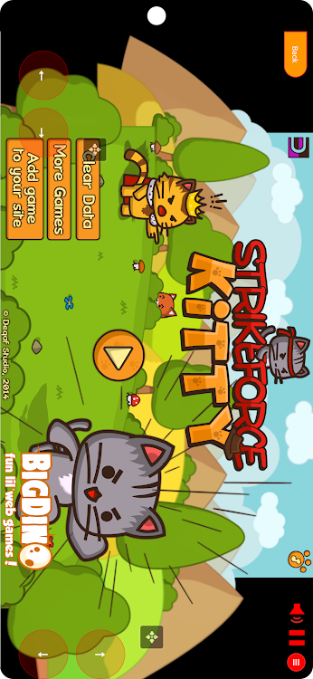 #3. StrikeForce Kitty (Android) By: Nostalgic Games, FlashGamesAPK.com