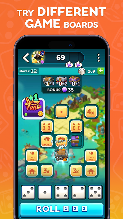 #2. YAHTZEE With Buddies Dice Game (Android) By: Scopely