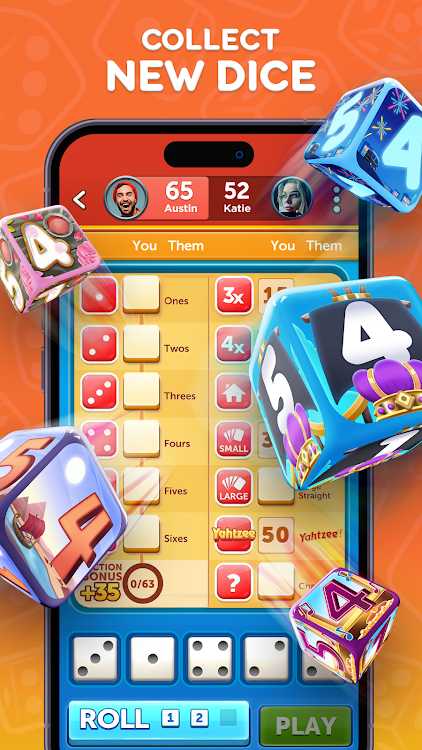 #5. YAHTZEE With Buddies Dice Game (Android) By: Scopely