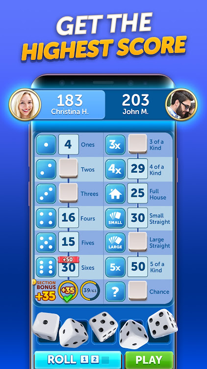 #4. Dice With Buddies™ Social Game (Android) By: Scopely