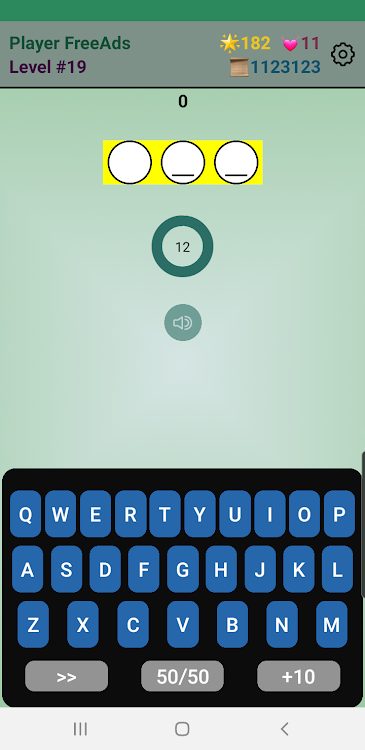 #2. Listen & Write: Word Game (Android) By: Ernesto Herrera Arias