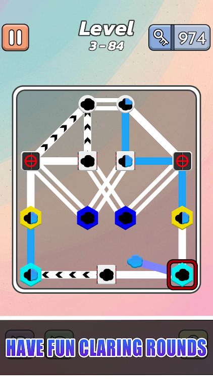 #5. One Line - Find a Path (Android) By: SmithGameLAB