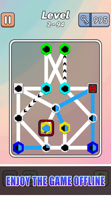 #9. One Line - Find a Path (Android) By: SmithGameLAB