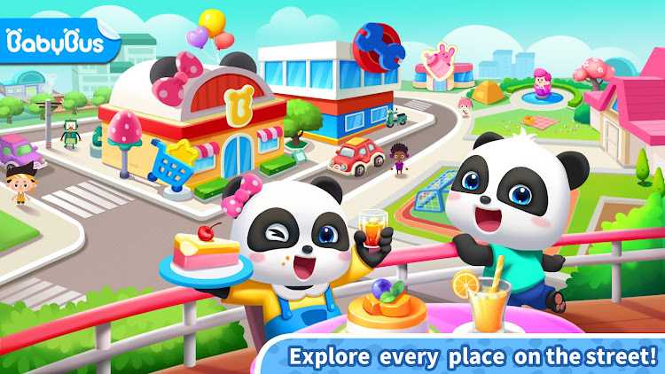 #7. Little Panda's Town: Street (Android) By: BabyBus