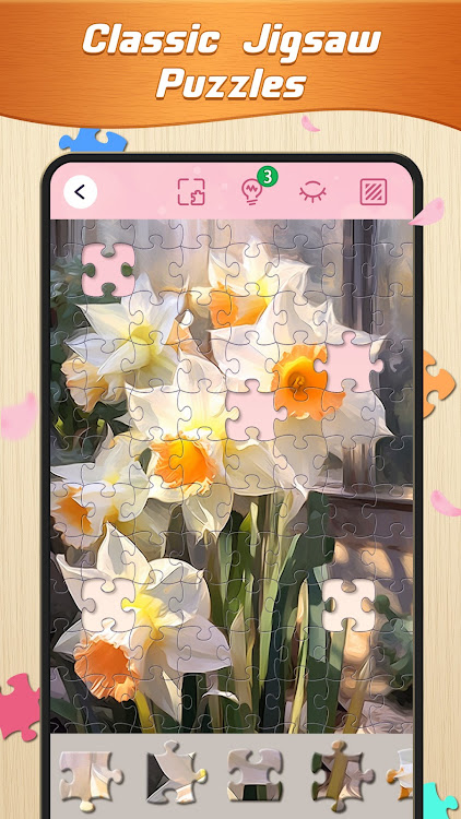 #9. Daily Jigsaw Puzzles (Android) By: Big Cake Apps