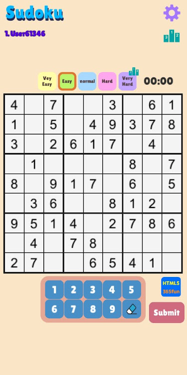 #3. Sudoku (Android) By: wind