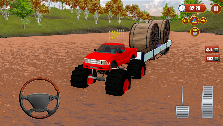 #3. SUV Jeep Games:Offroad Jeep 3D (Android) By: MA Gaming