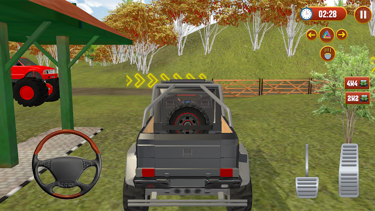 #5. SUV Jeep Games:Offroad Jeep 3D (Android) By: MA Gaming