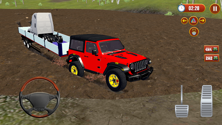 #8. SUV Jeep Games:Offroad Jeep 3D (Android) By: MA Gaming