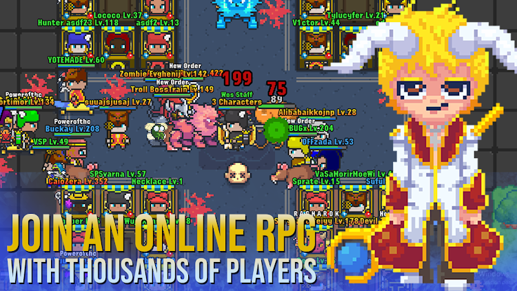 #7. WoS Online - 2D MMO RPG MMORPG (Android) By: MMORPG 2D