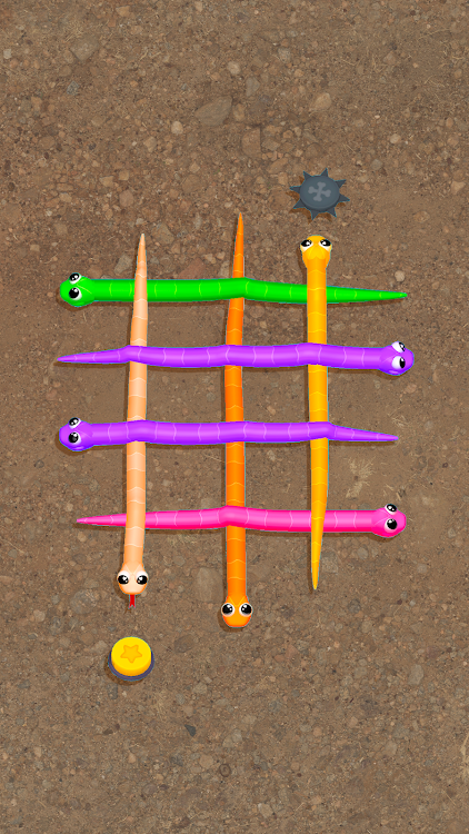 #3. Snake Knot: Sort Puzzle Game (Android) By: Freeplay Inc