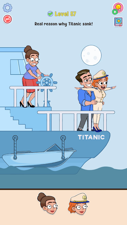 #6. Happy Ending: Displace Puzzle (Android) By: Pofuduk Games