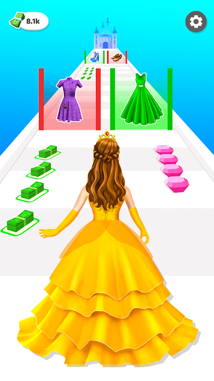 #4. Princess Race: Wedding Games (Android) By: Fried Chicken Games