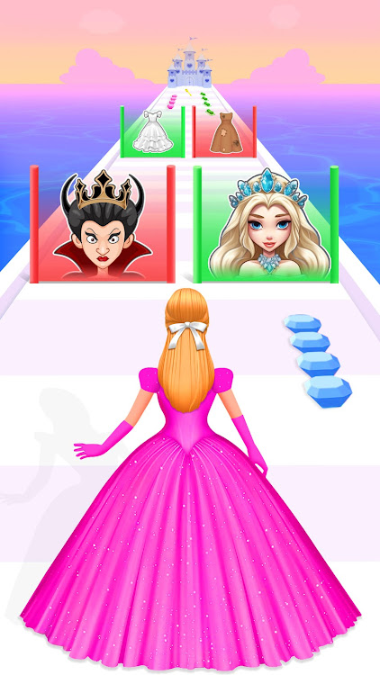 #3. Princess Race: Wedding Games (Android) By: Fried Chicken Games