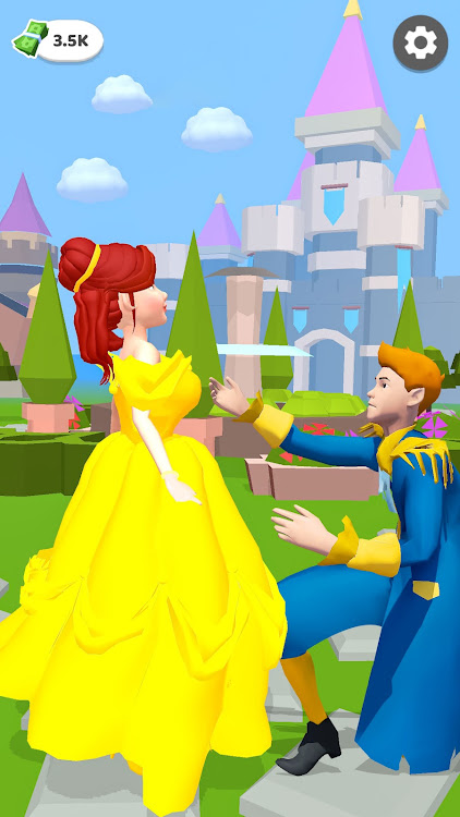 #8. Princess Race: Wedding Games (Android) By: Fried Chicken Games