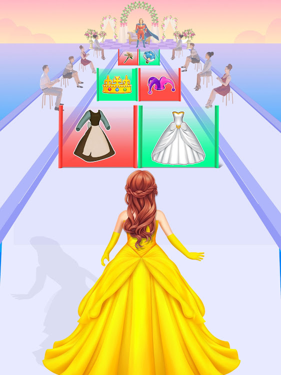 #10. Princess Race: Wedding Games (Android) By: Fried Chicken Games