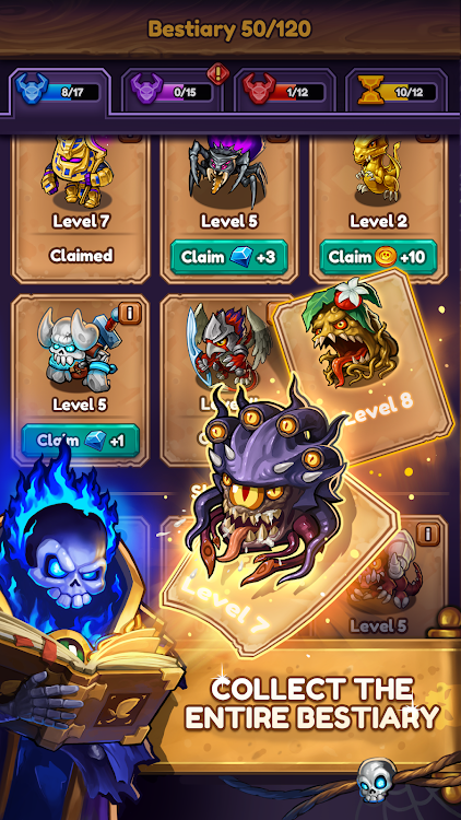 #5. Mage Secret: Monster Merge (Android) By: Geeky House