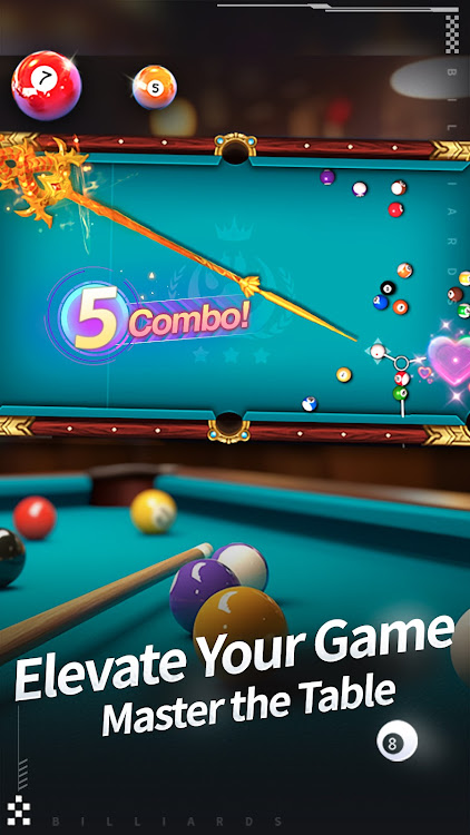 #8. Billiards 8-Ball Pool Table 3D (Android) By: Zongyi Technology Co., Ltd