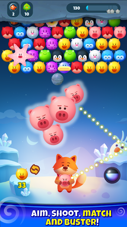 #2. Bubble Shooter Pop Mania (Android) By: Orange Studios Games