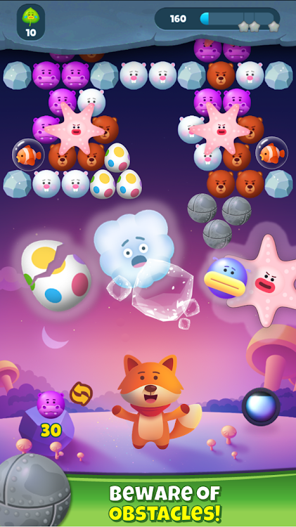 #3. Bubble Shooter Pop Mania (Android) By: Orange Studios Games